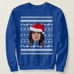 MELANIA TRUMP Christmas Sweatshirt