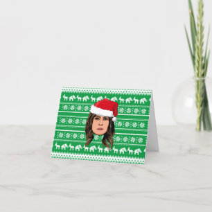 MELANIA TRUMP Christmas Thank You Card