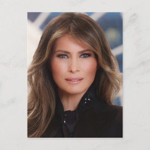 Melania Trump Official White House Photo Postcard