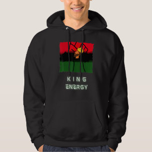 Melanin Black King Energy Hoodie