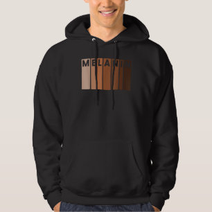 Melanin Black Pride Afro Queen King Gifts African  Hoodie