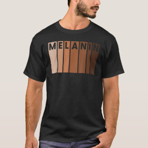 Melanin Black Pride Afro Queen King Gifts African T-Shirt