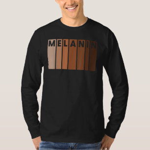 Melanin Black Pride Afro Queen King Gifts African T-Shirt