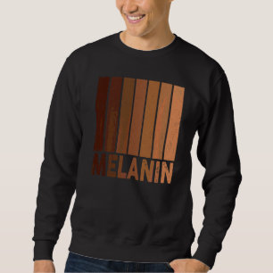 Melanin Black Pride Blm Black History Month Queen Sweatshirt