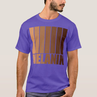 Melanin Black Pride BLM Black History Month Queen  T-Shirt