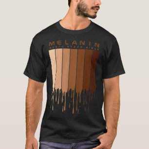 Melanin Every shade slays Afrocentric Gifts T-Shirt