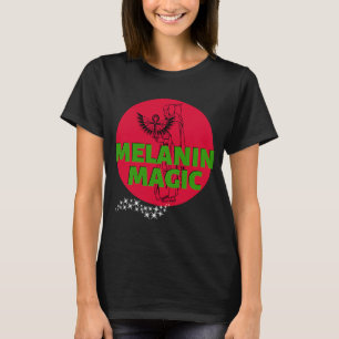 Melanin Magic Occult Science Allah 7 Moorish T-Shirt