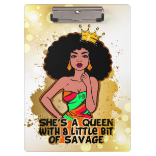 melanin poppin black women sista queen African sis Clipboard