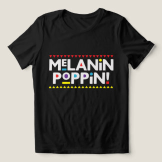 Melanin Poppin Tri-Blend Shirt