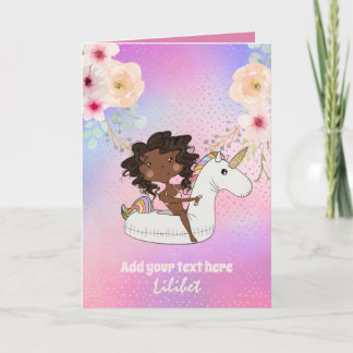 Melanin Princess Birthday Cards for all Ages