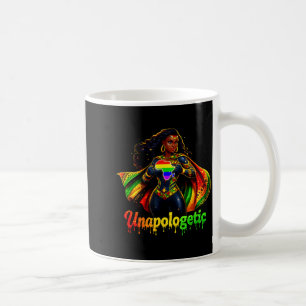 Melanin queen girls black woman pride strong  coffee mug