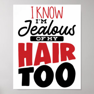 Melanin Queen Shirt Afro Natural Hair Black Histor Poster