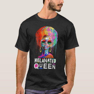 Melanin Queen Tee African American Strong Black Na