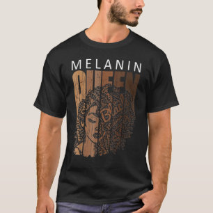 Melanin Queen Tee African American Strong Black Na