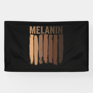 Melanin Shades Black Pride Gift Banner