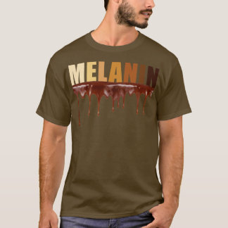 Melanin Shades Chocolate Black Pride Gift T-Shirt