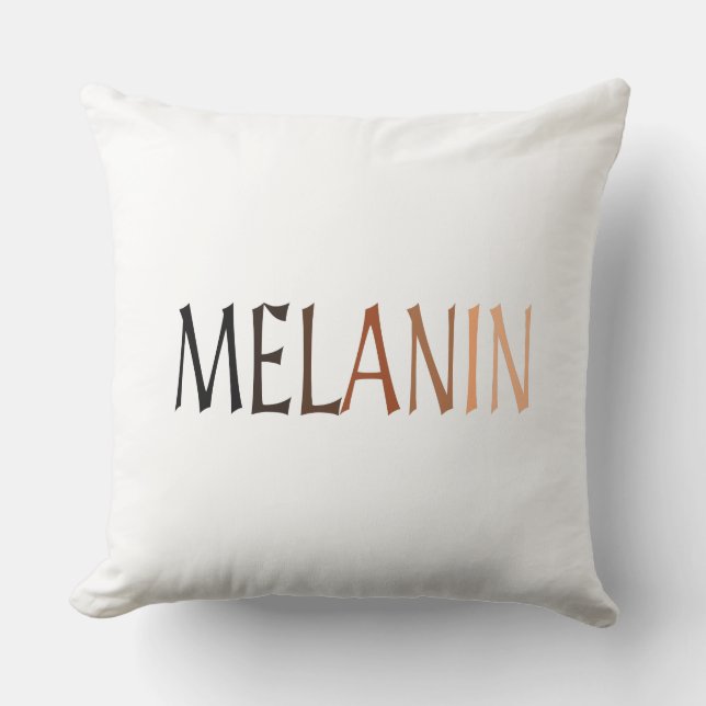 MELANIN Shades of Black Cushion (Front)