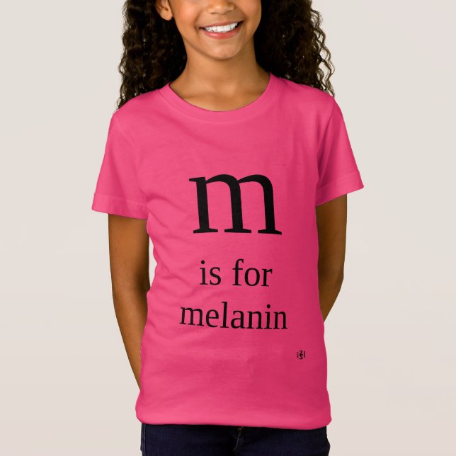 melanin t-shirt (Front)