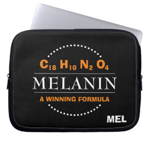 MELANIN Winning Formula Monogram Laptop Sleeve