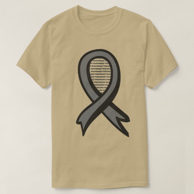 Melanoma Awareness T-Shirt (Design Front)
