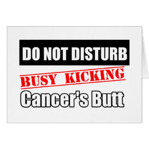 Melanoma Cancer Do Not Disturb Kicking Butt