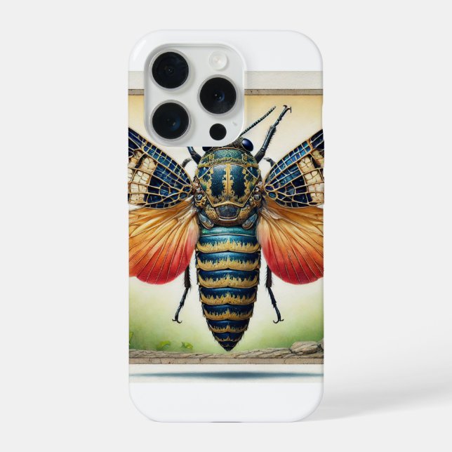 Melanopolia 010824IREF226 - Watercolor iPhone Case (Back)