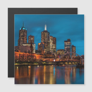 Melbourne at night