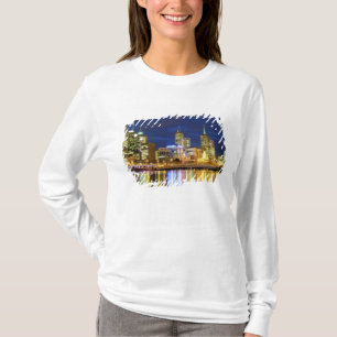 Melbourne, Australia. A nighttime view of the 2 T-Shirt