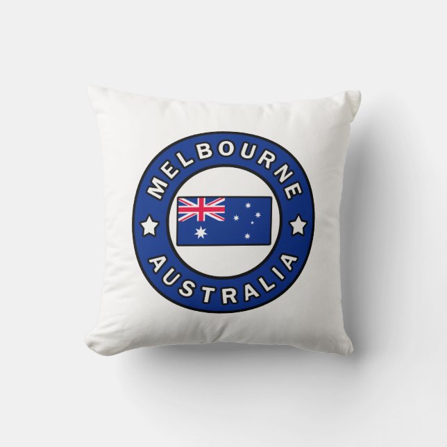Melbourne Australia Cushion (Front)