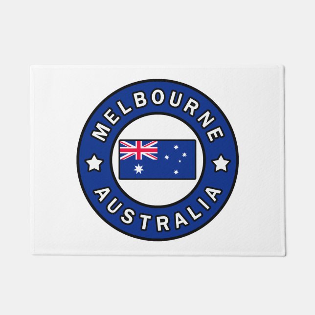 Melbourne Australia Doormat (Front)