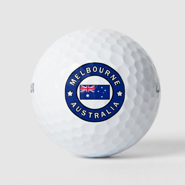 Melbourne Australia Golf Balls (Front)