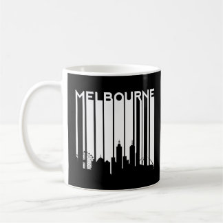 Melbourne Australia Retro Vintage City Outback Kan Coffee Mug