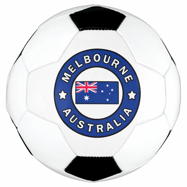 Melbourne Australia Soccer Ball (Front)