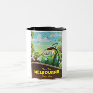 Melbourne Australia Tram Mug