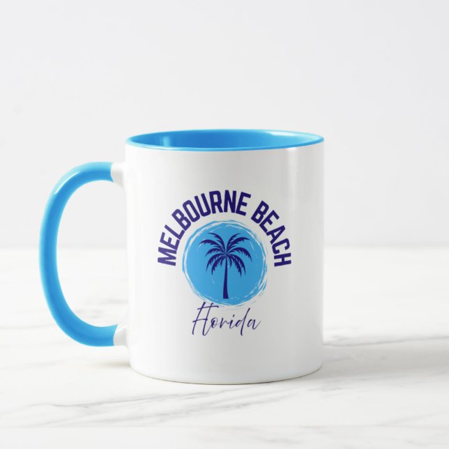 Melbourne Beach Florida Coffee Mug (Left)