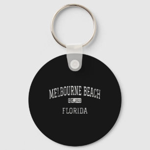 Melbourne Beach Florida Fl Vintage Key Ring
