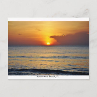 Melbourne Beach,Florida Sunrise Postcard