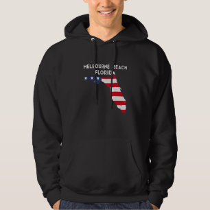 Melbourne Beach Florida USA State America Travel F Hoodie