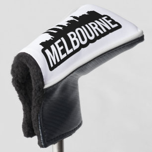 Melbourne city Australia Victoria skyline souvenir Golf Head Cover
