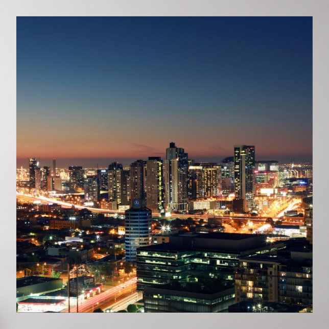 Melbourne City Poster (Front)