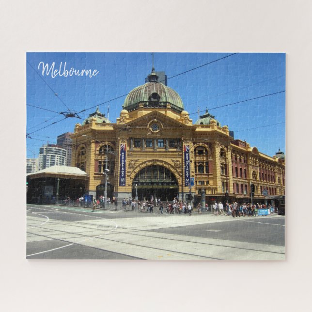 melbourne flinders station jigsaw puzzle (Horizontal)