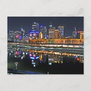 Melbourne in HDR 1 Postcard