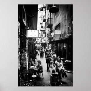 Melbourne Laneway Poster