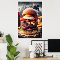 Melbourne Munchies: Outback Indulgence 24x36