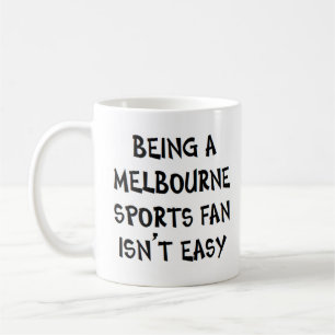 melbourne sports fan, being coffee mug