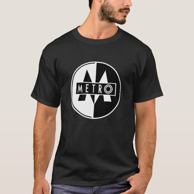 Melbourne vintage nightclub logo "Metro" T-Shirt (Front)