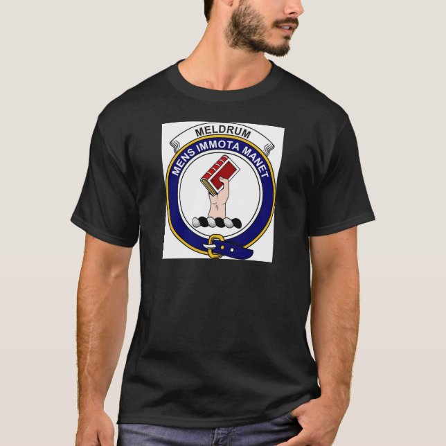 Meldrum Clan Badge T-Shirt (Front)