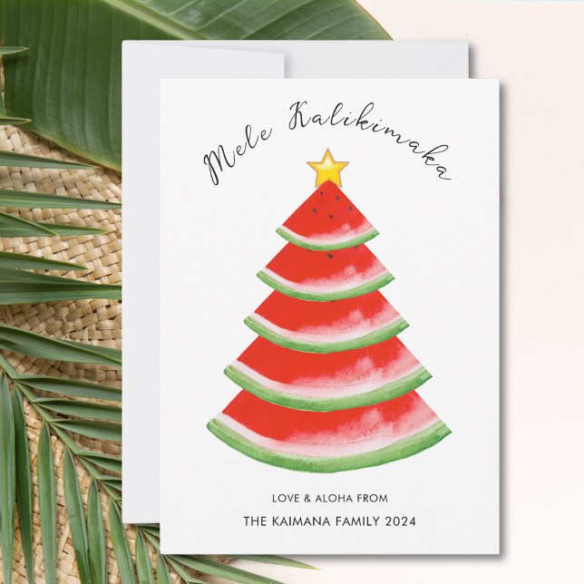Mele Kalikimaka Christmas Holiday Card (Creator Uploaded)