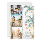 Mele Kalikimaka | Christmas Photo Collage Card