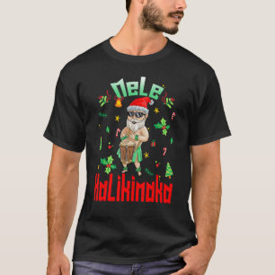 Mele Kalikimaka Christmas Santa Shaka Hawai T-Shirt